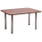 Стол прямоугольный ЛДСП-Хром