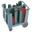 Тележка для тарелок Cambro ADCS 401 синевато-серый