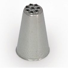 Насадка '8 отверстий' d25мм h40мм, нержавеющая сталь BX1713 Насадка '8 отверстий' d25мм h40мм, нержавеющая сталь BX1713