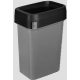 Бак для мусора 'SMART BIN PRO' 50л (430x330x630мм), с крышкой 'маятник' (черный) 435245813 Бак для мусора 'SMART BIN PRO' 50л (430x330x630мм), с крышкой 'маятник' (черный) 435245813