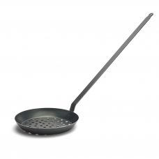 Сковорода для каштанов d28см h3,5см, голубая сталь 5491.28