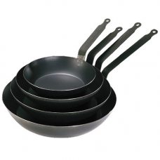 Сковорода d28см h4,7см, голубая сталь 'La Lyonnase' 5020.28 Сковорода d28см h4,7см, голубая сталь 'La Lyonnase' 5020.28