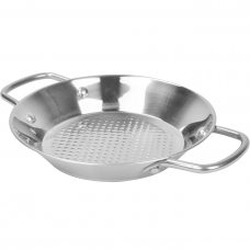 Сковорода для морепродуктов d20см h3,5см, нержавеющая сталь X2891