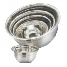 Миска полусферическая 0,6л d14см, без ручек, нержавеющая сталь GBL14