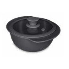 Кастрюля керамическая с крышкой D23.5см/1,3л NANQUIM, 023389, BM03-4503