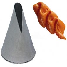 Насадка 'Завиток' 20мм h40мм, нержавеющая сталь BX1405 Насадка 'Завиток' 20мм h40мм, нержавеющая сталь BX1405