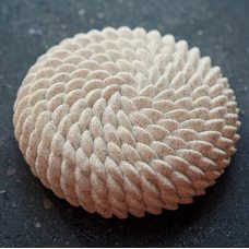 Форма для мороженого/суфле 3D 'Facon Saint-Honore' d180мм h56мм (объем 1,0л), силикон KE074S