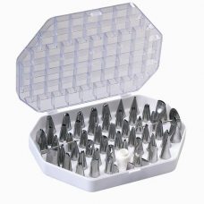 Набор насадок 52шт. h33мм, нержавеющая сталь BOS52