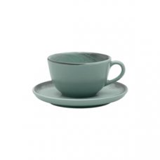 Пара чайная FLAT Shape PACIFICO (чашка 200мл и блюдце 14см) Oxford 136497, AO04-1C07