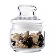 Банка 'POP' 325мл h100мм d90/71мм, с крышкой, стекло 5B02511G0000
