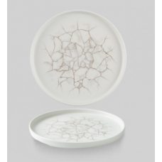Тарелка мелкая 26см, h2см с прямым бортом, Chefs Plate, цвет Agate Grey, KTAGWP261