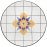 Тарелка мелкая COUP GRID 28см Oxford 101235, EA02-4684, (коробка 9 шт.)