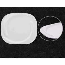 Тарелка прямоуголная 29см BRANCO с узким бортом Oxford 074098, I017-9001