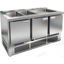 Cтол холодильный для салатов Hicold SLE3-111GN (без крышки)
