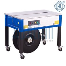 HL-8022 Полуавтоматическая напольная стреппинг-машина (открытый стол) Hualian Machinery