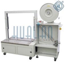 KZ-8080/C автоматический стреппинг упаковщик (низкий стол) Hualian Machinery