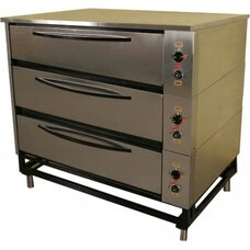 Шкаф жарочно-пекарский ЭШП-3с нержавеющая сталь