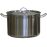 Котел MGSteel 20 л. нерж. d=30 см. h=30 см. тройное дно с крышк. (индукция)