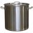 Котел MGSteel 37 л. нерж. d=36 см. h=36 см. тройное дно с крышк. (индукция)