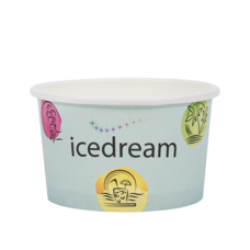 Креманка бумажная для мороженного 170 мл. Icedream