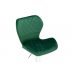 Барный стул Porch green / chrome