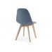 Деревянный стул Filip blue / wood