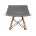 Пластиковый стул Eames PC-015 серый