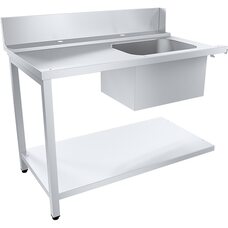 Стол для посудомоечной машины для грязной посуды СРОп-ГП 1200х720х850/1020 мм Пищетех